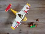 Playmobil Wildlife Blusvliegtuig 5560, Kinderen en Baby's, Speelgoed | Playmobil, Zo goed als nieuw, Ophalen