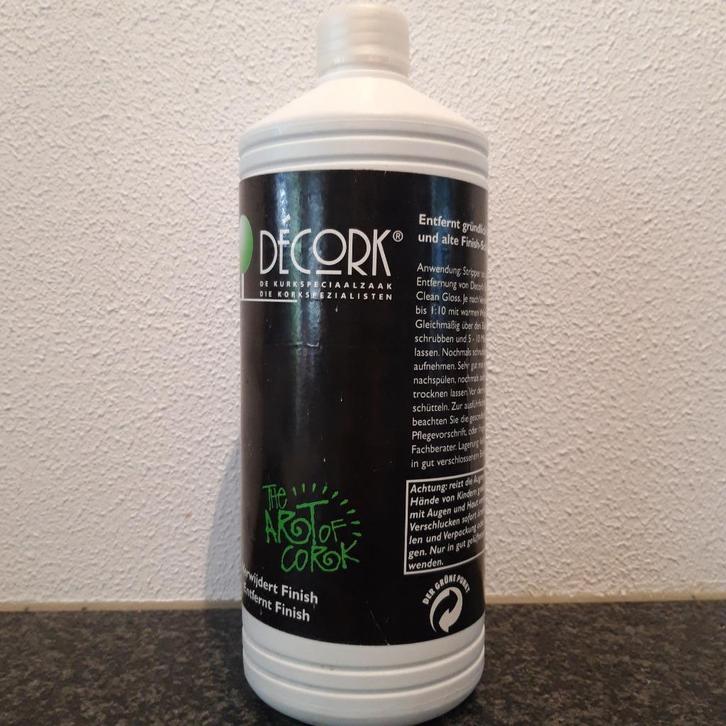 Decork stropper, speciaal voor kurkenvloeronderhoud 1 liter, Huis en Inrichting, Schoonmaakartikelen, Schoonmaakmiddel, Ophalen