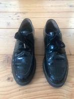 Paul Green zwarte lak leren veterschoen crocoprint 37, Kleding | Dames, Schoenen, Ophalen of Verzenden, Zo goed als nieuw, Zwart