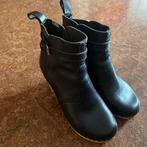 ZWEEDSE HASBEENS TOFFEL KLOMPJES HAK 37, Zwart, Lage of Enkellaarzen, Ophalen of Verzenden, Gedragen