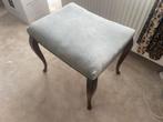 Antiek Krukje met gestoffeerde zitting, Antiek en Kunst, Antiek | Meubels | Stoelen en Banken, Ophalen of Verzenden