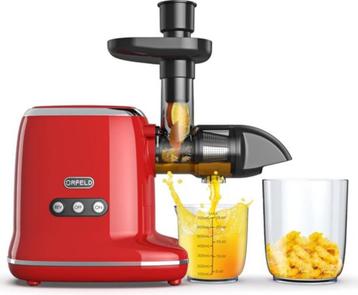 VAN 100 VOOR 25 -- NIEUWE SLOW JUICERS FEZEN ROOD WEG=WEG .. beschikbaar voor biedingen
