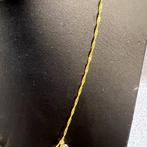 Gouden ketting | 14K | 3,59gr | singapore | 382362, Sieraden, Tassen en Uiterlijk, Kettingen, Ophalen of Verzenden, Zo goed als nieuw