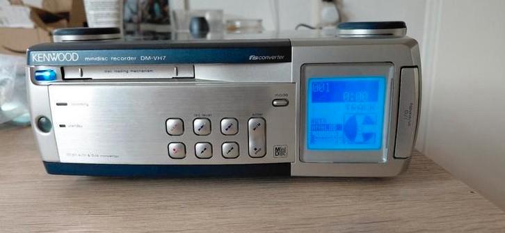 kenwood dm-vh7 minidisc recorder, Audio, Tv en Foto, Overige Audio, Tv en Foto, Gebruikt, Ophalen of Verzenden