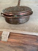 Koperen beddenpan, Antiek en Kunst, Antiek | Koper en Brons, Ophalen, Koper