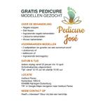 GRATIS PEDICURE BEHANDELING, Voetverzorging