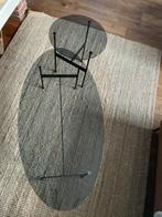 Salon tafel, Huis en Inrichting, Tafels | Salontafels, Ophalen, 50 tot 75 cm, Nieuw, Glas