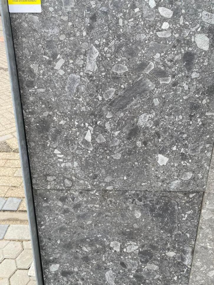 Estate antraciet 60x60x2 keramiektegel tuin, Tuin en Terras, Tegels en Klinkers, Nieuw, Terrastegels, Keramiek, 10 m² of meer