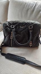 Zadig en voltaire tas sunny studs large, Sieraden, Tassen en Uiterlijk, Tassen | Schoudertassen, Overige merken, Gebruikt, Zwart