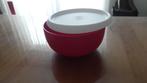 tupperware schaaltje met zonnedeksel, Huis en Inrichting, Keuken | Tupperware, Ophalen of Verzenden, Nieuw, Rood, Bak of Kom