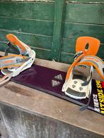 Snowboard 130 & boots, Ophalen, Gebruikt