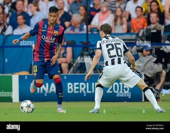 Champions League finale shirt 2015 Neymar gesigneerd met COA, Verzamelen, Sportartikelen en Voetbal, Zo goed als nieuw, Shirt