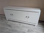 Lage kast / dressoir - wit, Ophalen, 150 tot 200 cm, 25 tot 50 cm, Overige houtsoorten