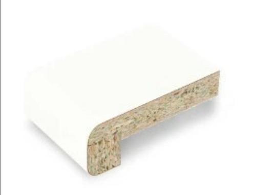 Witte Vensterbank op maat extra voordelig! Hpl, Doe-het-zelf en Verbouw, Plinten en Afwerking, Nieuw, Vensterbanken, Kunststof