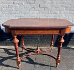 Leuke antieke mahonie tafel 108 x 69, hoog 75 cm , Ophalen of Verzenden