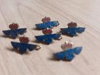 6x oude klm speldjes vinkenlogo, Ophalen of Verzenden, Zo goed als nieuw, Overige typen