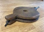 oud open haard gereedschap, blaasbalg, tang en as-schraper, Ophalen of Verzenden