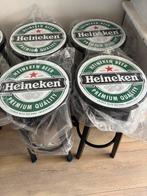 Heineken barkrukken NIEUW!, 5 krukken of meer, 60 tot 90 cm, Ophalen of Verzenden, Zo goed als nieuw