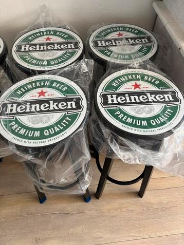Heineken barkrukken NIEUW! beschikbaar voor biedingen