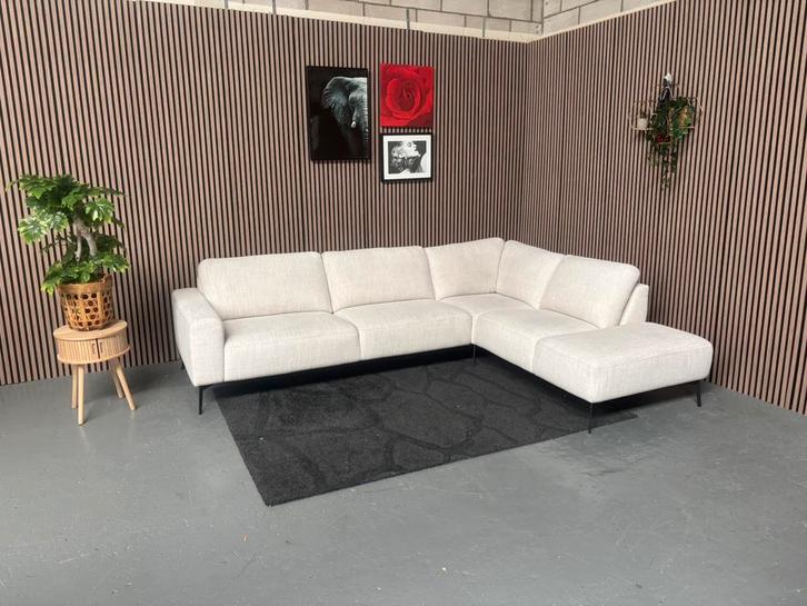 GRATIS LEVERING De Bommel Pasadena Bank 300x220 GEREINIGD, Huis en Inrichting, Banken | Bankstellen, Zo goed als nieuw, Hoekbank