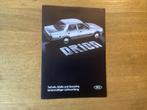Ford Orion Brochure - 1983 Duits, Ophalen of Verzenden, Zo goed als nieuw, Ford
