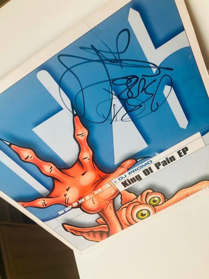 Zeldzame DJ Promo Plaat met Handtekening - Collectorsitem, Cd's en Dvd's, Vinyl | Dance en House, Gebruikt, Techno of Trance, 12 inch
