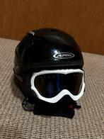 Skihelm junior Alpina 51-54  met b square ski bril - Wit, Sport en Fitness, Skiën en Langlaufen, Overige merken, Gebruikt, Ophalen of Verzenden