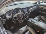 Volvo V90 2.0 D3 Momentum|Memory|Camera|Leder|Stoelverw|Trek, Auto's, 1598 kg, Diesel, 22 km/l, Zilver of Grijs