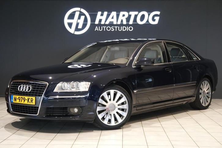 Audi A8 4.2 V8 quattro edition + LUCHTVERING / DUBBEL GLAS /, Auto's, Audi, Bedrijf, Te koop, A8, 4x4, ABS, Airbags, Airconditioning