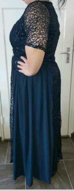 Avondjurk nieuw 46, Ophalen, Galajurk, Blauw, Maat 46/48 (XL) of groter