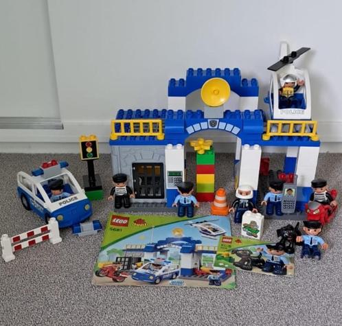 Duplo Politie (5681 en 5678), Kinderen en Baby's, Speelgoed | Duplo en Lego, Zo goed als nieuw, Duplo, Complete set, Ophalen of Verzenden