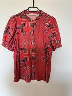 Studio anneloes zomer blouse M rood travelstof, Ophalen of Verzenden, Zo goed als nieuw, Rood, Lange mouw