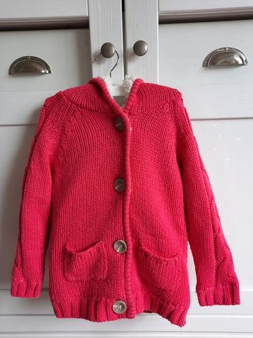 Lupilu Zeer Warm Roze Gebreid Wintervest Teddyvoering 98-104 beschikbaar voor biedingen
