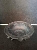 Antieke Tinnen asbak met Voetjes, Antiek en Kunst, Ophalen of Verzenden