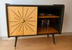 Mid-Century Modern Barkast – uniek gerestaureerd, Ophalen, Met plank(en), Gebruikt, Mid century modern