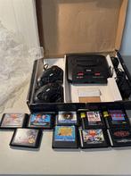 Sega Megadrive II Console in Doos - Incl. 9 Spellen en 2 Con, Spelcomputers en Games, Spelcomputers | Sega, Mega Drive, Met 2 controllers