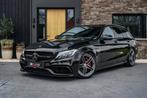 Mercedes-Benz C-Klasse estate C63 AMG Pano/360/KW/Memory/Car, Auto's, Automaat, Gebruikt, Zwart, 1815 kg