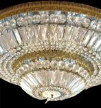 Monumentale kristallen Empire lamp, Ophalen of Verzenden, Zo goed als nieuw