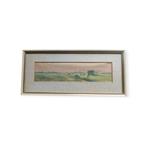 Aquarel Fries landschap, Antiek en Kunst, Ophalen of Verzenden