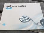 Instructieboek Volkswagen Golf, Golf GTi Golf VR6, diesel 93, Auto diversen, Handleidingen en Instructieboekjes, Ophalen of Verzenden