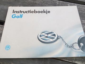 Instructieboek Volkswagen Golf, Golf GTi Golf VR6, diesel 93 beschikbaar voor biedingen