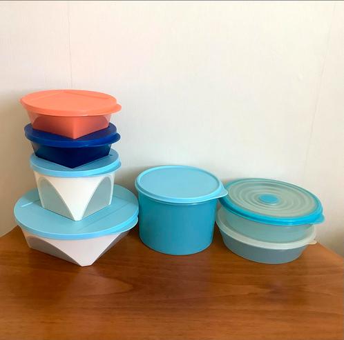 Tupperware 7 Diverse Schalen en Trommel vanaf €3,50 per stuk, Huis en Inrichting, Keuken | Tupperware, Schaal, Ophalen of Verzenden