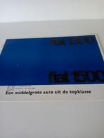Fiat 1300/1500 unieke folder, Ophalen of Verzenden