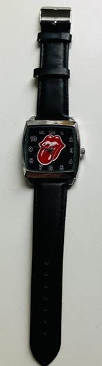 MP 719 Rolling Stones horloge €25 nieuw, Overige merken, Leer, Staal, Polshorloge