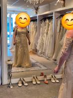 Bruids jurk champagne kleur maat 42, Kleding | Dames, Trouwkleding en Trouwaccessoires, Ophalen of Verzenden, Zo goed als nieuw