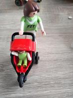 playmobil moeder met baby in wandelwagen nr. 4697, Ophalen of Verzenden, Zo goed als nieuw, Complete set