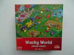 Wacky World puzzels te koop, Ophalen, 500 t/m 1500 stukjes, Zo goed als nieuw, Legpuzzel