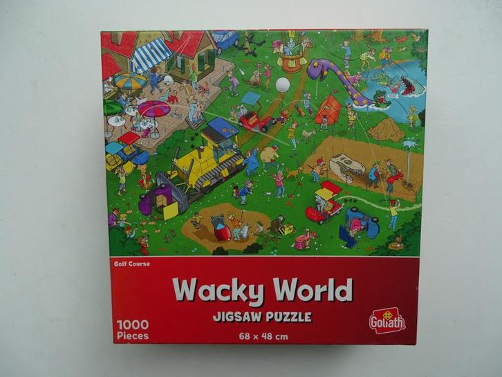 Wacky World puzzels te koop, Hobby en Vrije tijd, Denksport en Puzzels, Zo goed als nieuw, Legpuzzel, 500 t/m 1500 stukjes, Ophalen