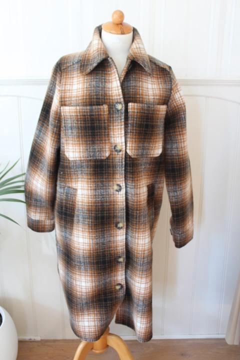 vest/jas van Modstrom maat 34, Kleding | Dames, Truien en Vesten, Zo goed als nieuw, Maat 34 (XS) of kleiner, Bruin, Ophalen of Verzenden