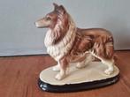 Vintage Keramische Collie Hond Beeld, Ophalen
